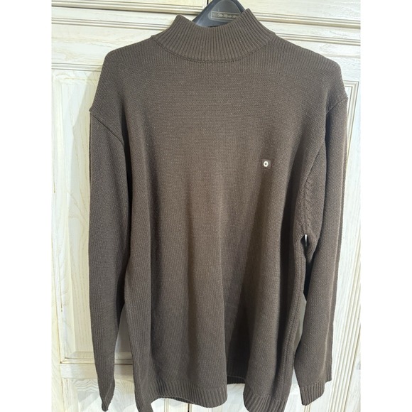 Southpole Other - Vintage South Pole Turtleneck Sweater Mens Med Brown Skate Hip Hop Y2K